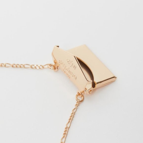 NWT The Vampire’s Wife x H&M love letter necklace - Picture 2 of 3